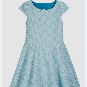 Zoe Ltd girls blue party dress